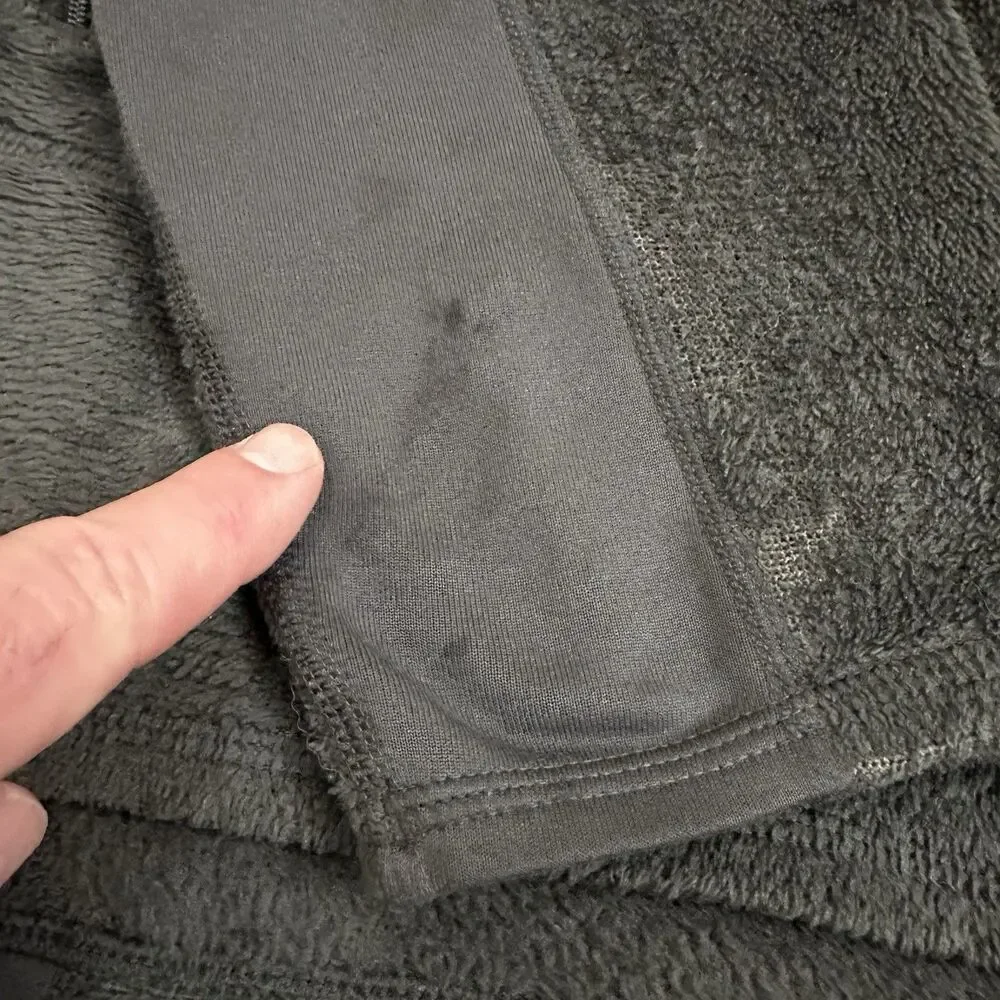 Patagonia Men's Green R2 Logo Full Zip Deep Pile Polartec Fleece Jacket Size XL - Picture 11 of 12